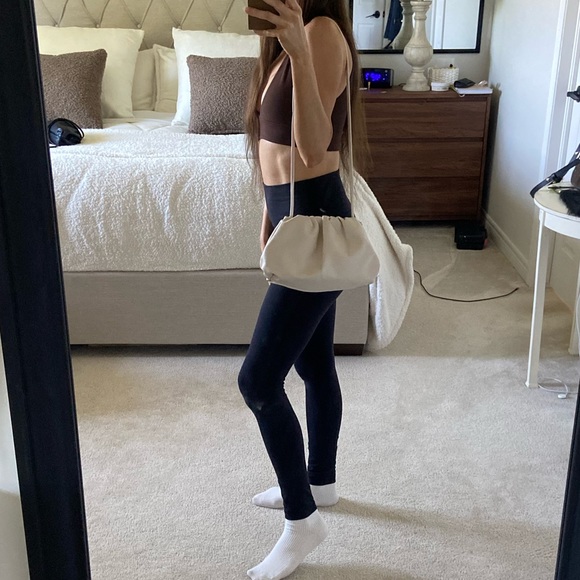 Medium White Pouch Bag - Picture 4 of 6